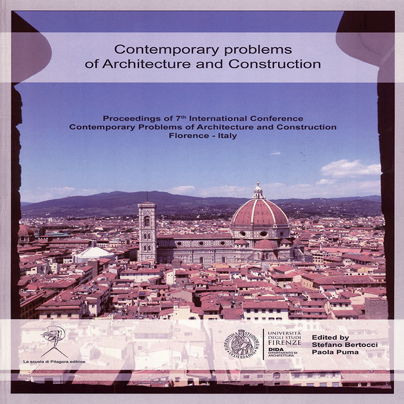 contemporary problems of architecture and construction